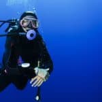 Scuba diver at Halkidiki