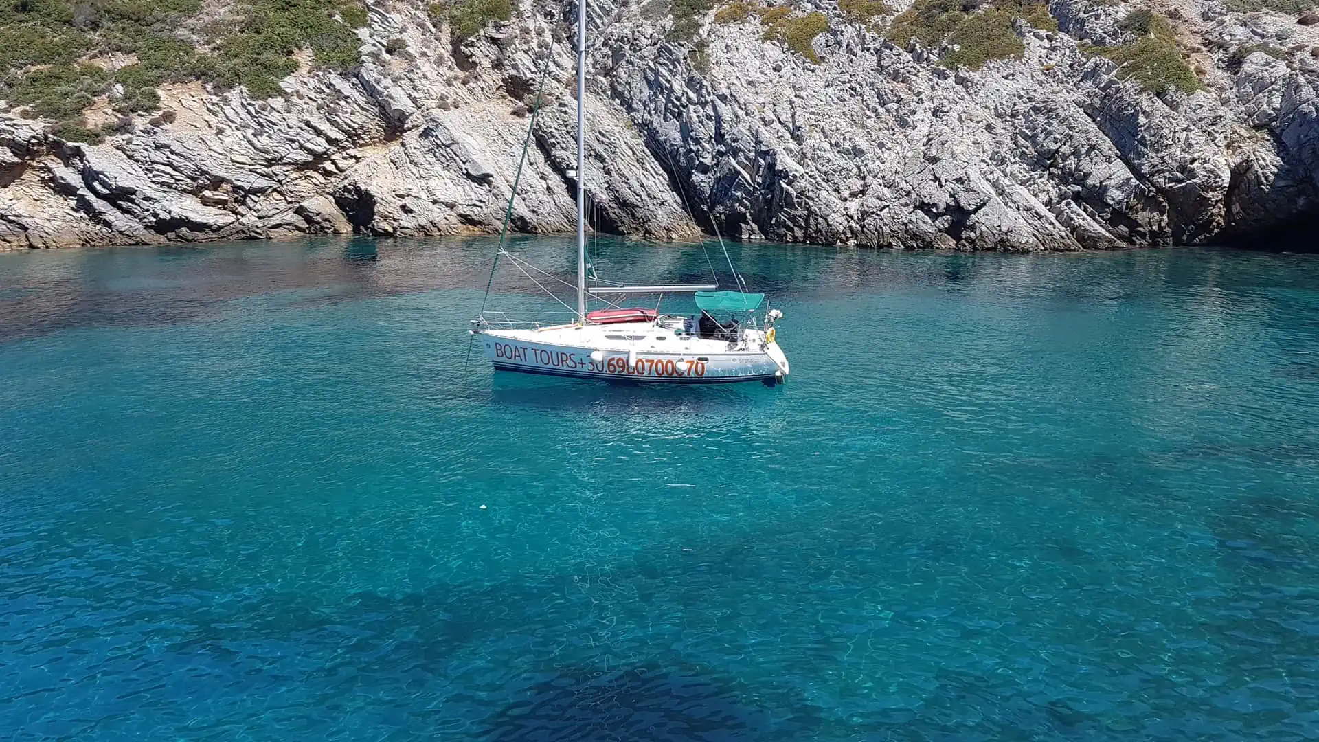 Catamaran in Halkidiki
