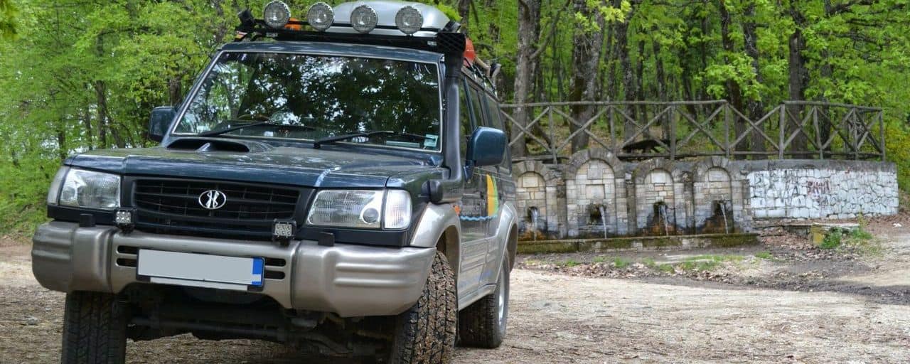 Off road Jeep Safari